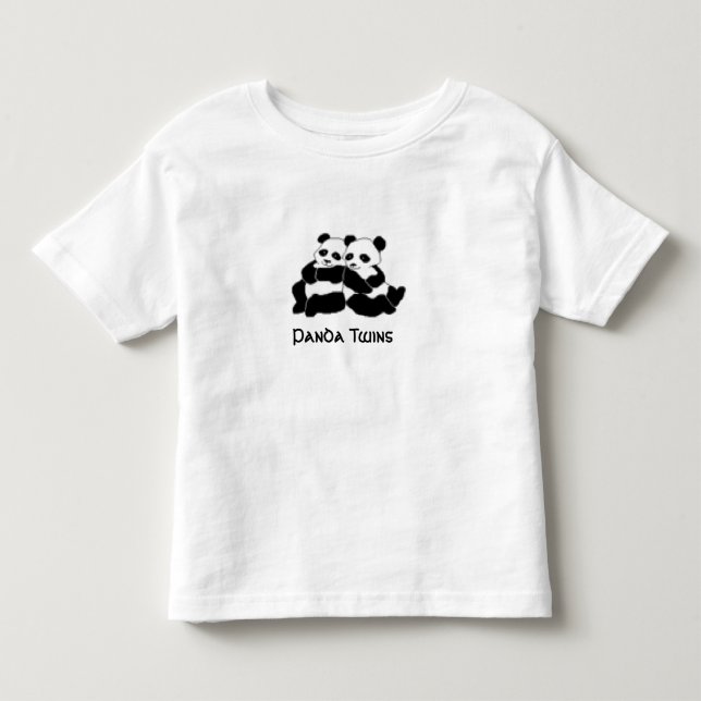 De Bebé La panda hermana la camiseta (Anverso)