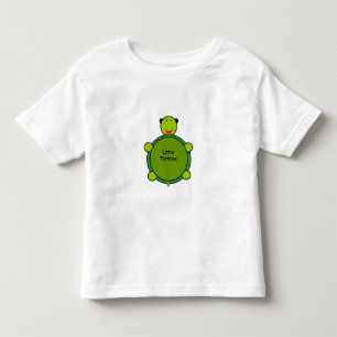 De Bebé La pequeña tortuga embroma la camiseta