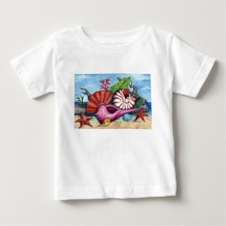 De Bebé La playa descasca la camiseta - modificada para
