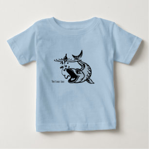 De Bebé La vida en el lago - la camiseta Fin Baby