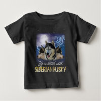 La Vida Es Mejor Con Una Camiseta Husky Siberiana