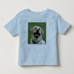 De Bebé Labrador amarillo embroma la camiseta