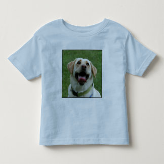 De Bebé Labrador amarillo embroma la camiseta