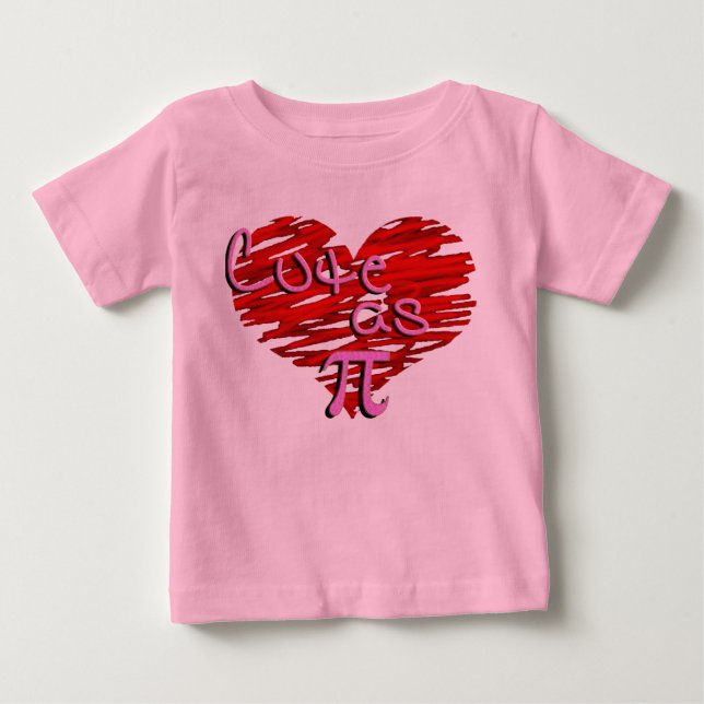 De Bebé Lindo como camiseta del pi (Anverso)