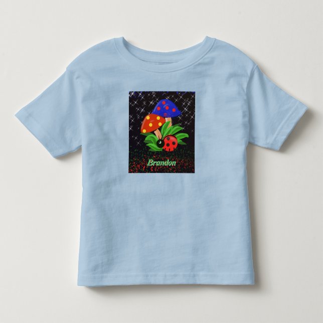 De Bebé Little Ladybug, camiseta personalizada para niños (Anverso)