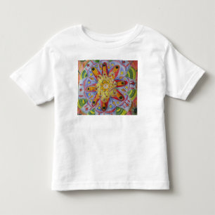 De Bebé Mandala Flor Dibujando a un niño pequeño camiseta