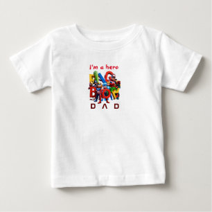 De Bebé Marvel Kids "Bingo" Héroes Camiseta
