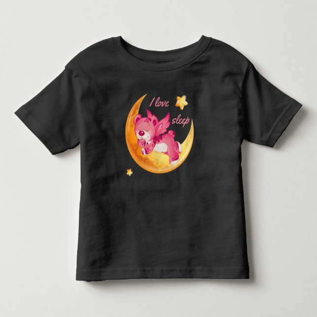 De Bebé Me encanta dormir camiseta (Anverso)