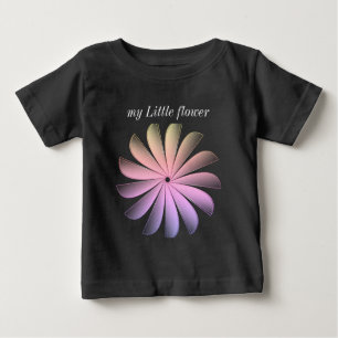 De Bebé mi flor Camiseta Baby