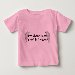 De Bebé Mi hermana es una camiseta ángel