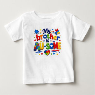 De Bebé Mi hermano es IN-CREÍBLE Camiseta para niños peque
