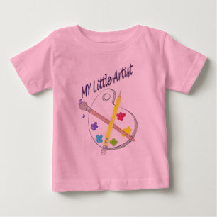 De Bebé Mi pequeña camiseta del niño del artista