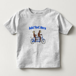 De Bebé Mono, añadir texto, camiseta