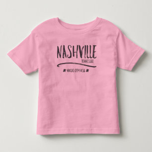 De Bebé Nashville Tennessee embroma la camiseta