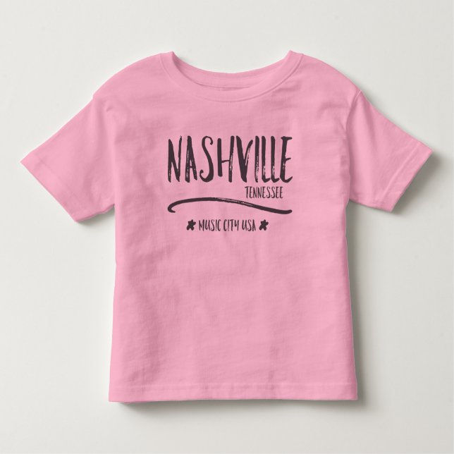 De Bebé Nashville Tennessee embroma la camiseta (Anverso)