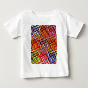 De Bebé Navidades abstractos especiales colores camiseta