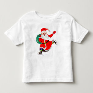 De Bebé Navidades Papá Noel Camiseta Toddler