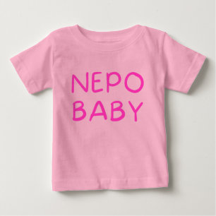 De Bebé Nepo Baby Camiseta Graciosa