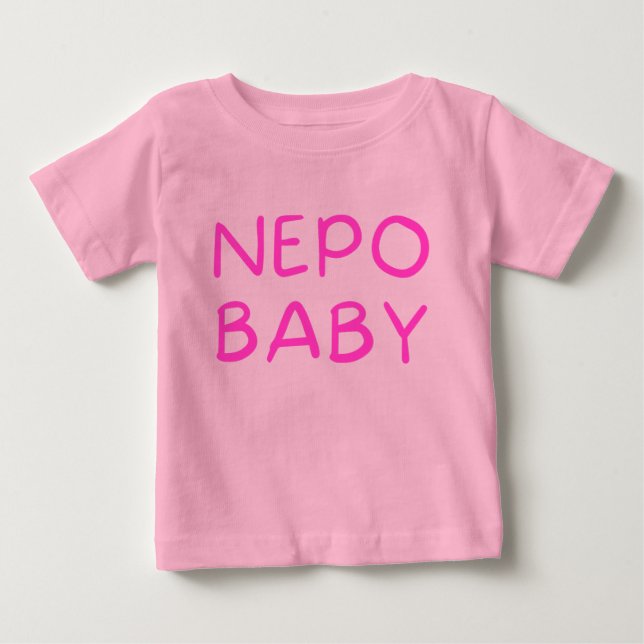 De Bebé Nepo Baby Camiseta Graciosa (Anverso)