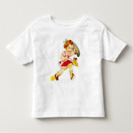 De Bebé Niña Rodeo Occidental en Camiseta Stick Horse