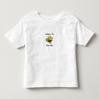 De Bebé Niños felices a la abeja yo camiseta - W/URL