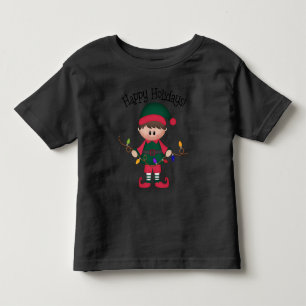 De Bebé Niños pequeños Navidades camiseta elf