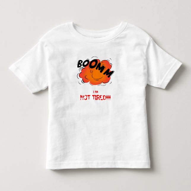 De Bebé No soy camiseta CANSADA (Anverso)