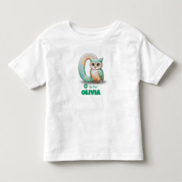 De Bebé O es para Olivia - Camiseta personalizada para niñ