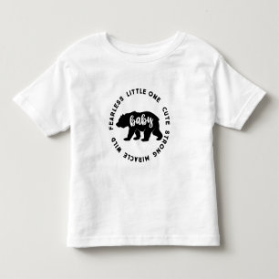 De Bebé Oso bebé, niño pequeño, camiseta familiar