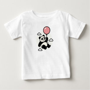 De Bebé Panda Subiendo y Lejos – Vin Zzep Art - Camiseta