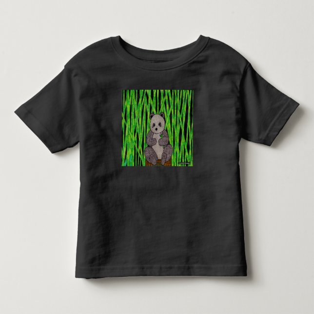 De Bebé Panda (vívido) - Camiseta para niños pequeños (Anverso)