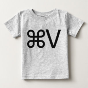 De Bebé Pegar camiseta Apple V Mac Twin