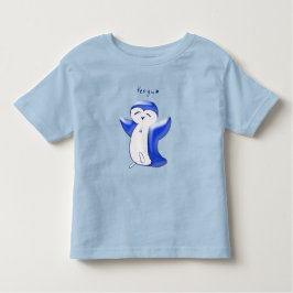 De Bebé Pengu Feliz Pingüino (Azul) Camiseta para Niño Peq