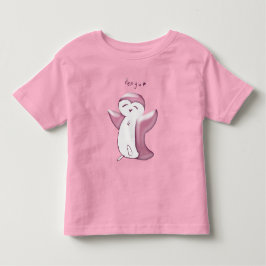 De Bebé Pengu Feliz Pingüino(DustyRose) Camiseta para Niño