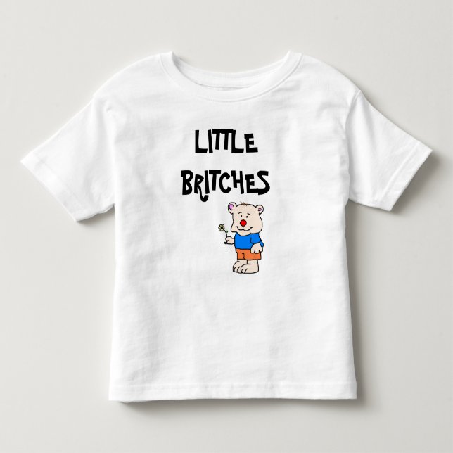De Bebé Pequeña camiseta Britches Toddlers (Anverso)