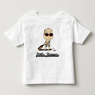 De Bebé Pequeña camiseta del bateador