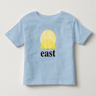 De Bebé Pequeña camiseta en azul claro