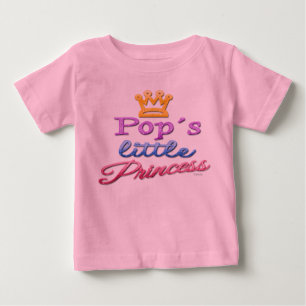 De Bebé Pequeña princesa del pop, pequeña camiseta