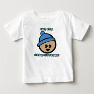 De Bebé "Pequeño Hermano" Toddler Long Sleeve Camiseta