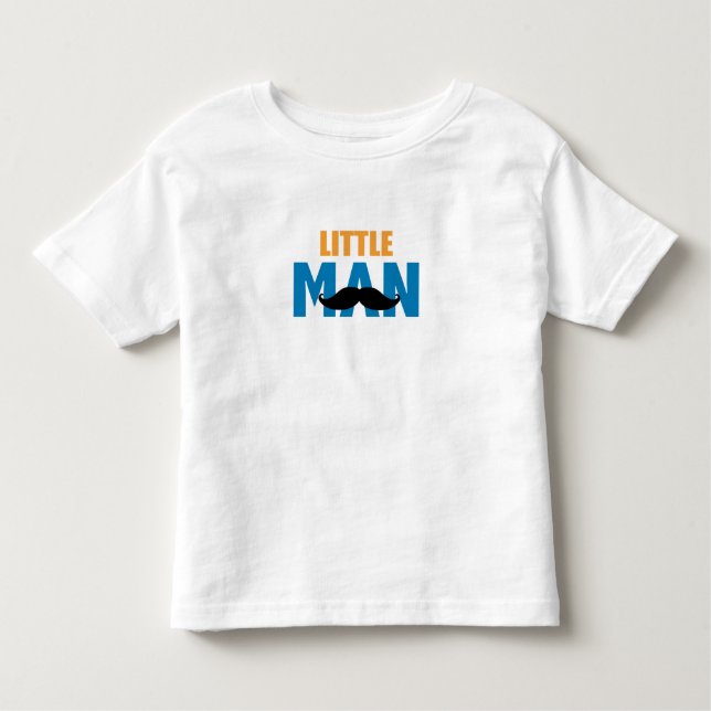 De Bebé Pequeño Hombre Pequeño Pequeño Camiseta (Anverso)