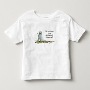 De Bebé Perro Doodle En La Camiseta Del Niño