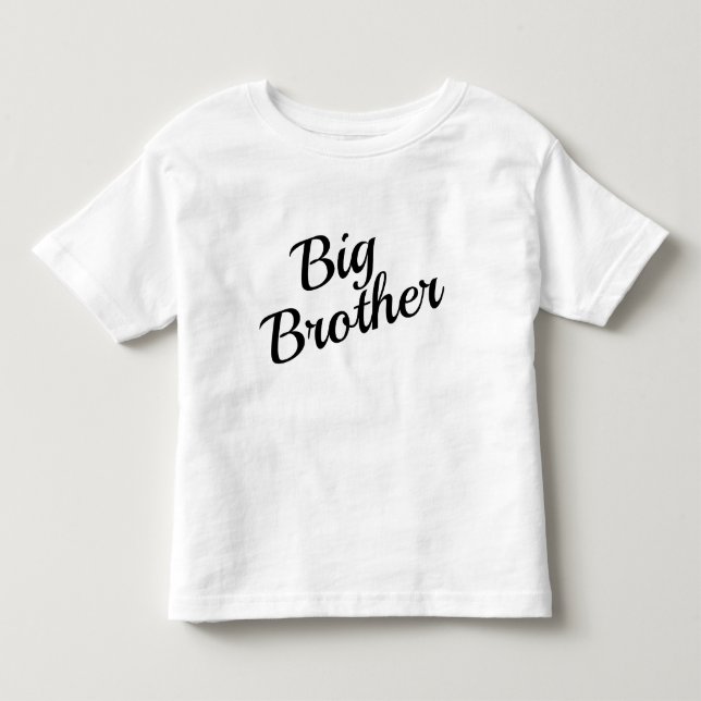 De Bebé Personaliza Camiseta Infantil Tipografía Hermano M (Anverso)