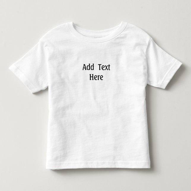 De Bebé Personaliza esta camiseta con tu propio texto! (Anverso)