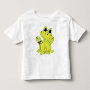 De Bebé Personalizado Frog camiseta divertida para niños p