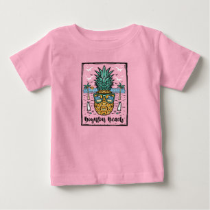 De Bebé Playa Retro Boynton. Camiseta