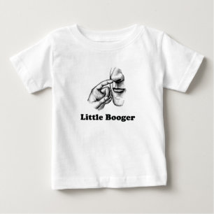 De Bebé Poca camiseta del Booger