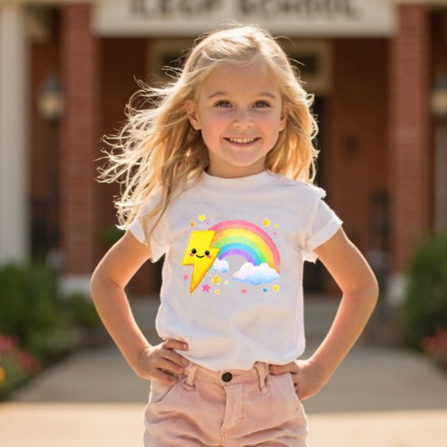 De Bebé Power Pals™ Camiseta Infantil Rainbow Bolt – Ra Ad (Subido por el creador)