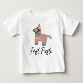 De Bebé Primera camiseta Fiesta Kids Baby Birthday Party