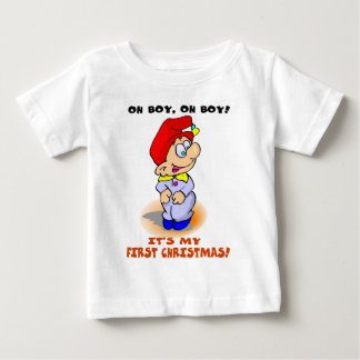 De Bebé Primera camiseta navideña