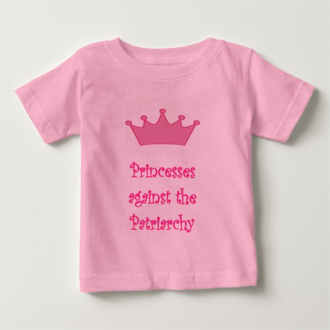 De Bebé princesas contra camiseta patriarcal (Anverso)